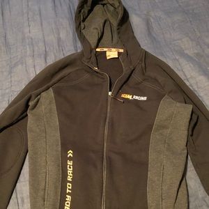 KTM Racing Zip- up Hoodie